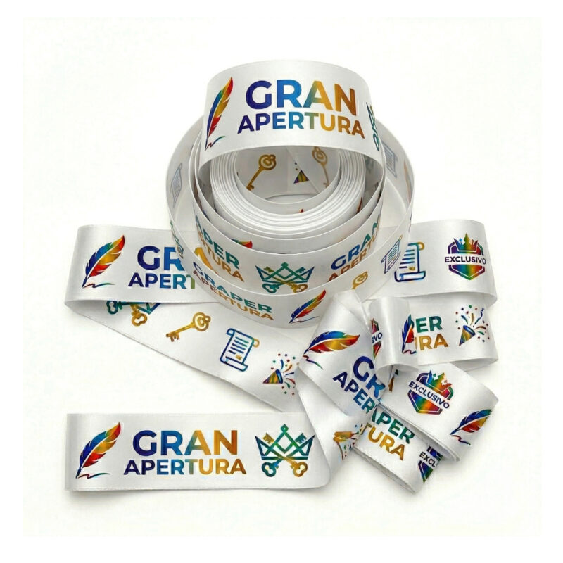 Cinta para inauguración/salida/llegada