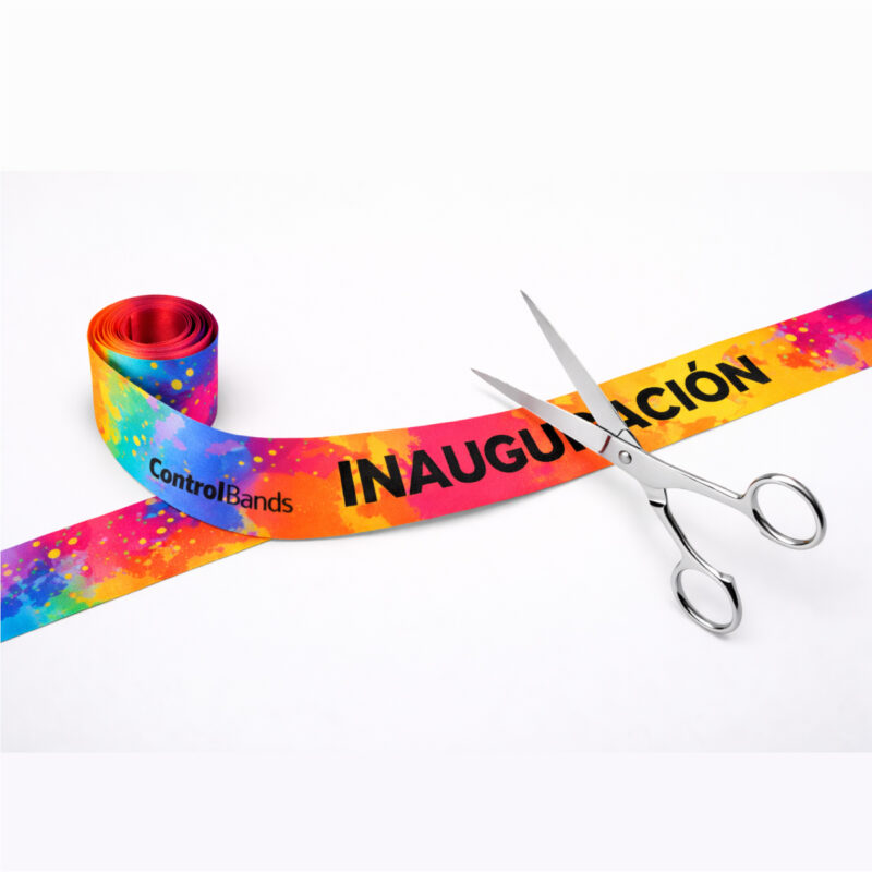 Cinta para inauguración/salida/llegada