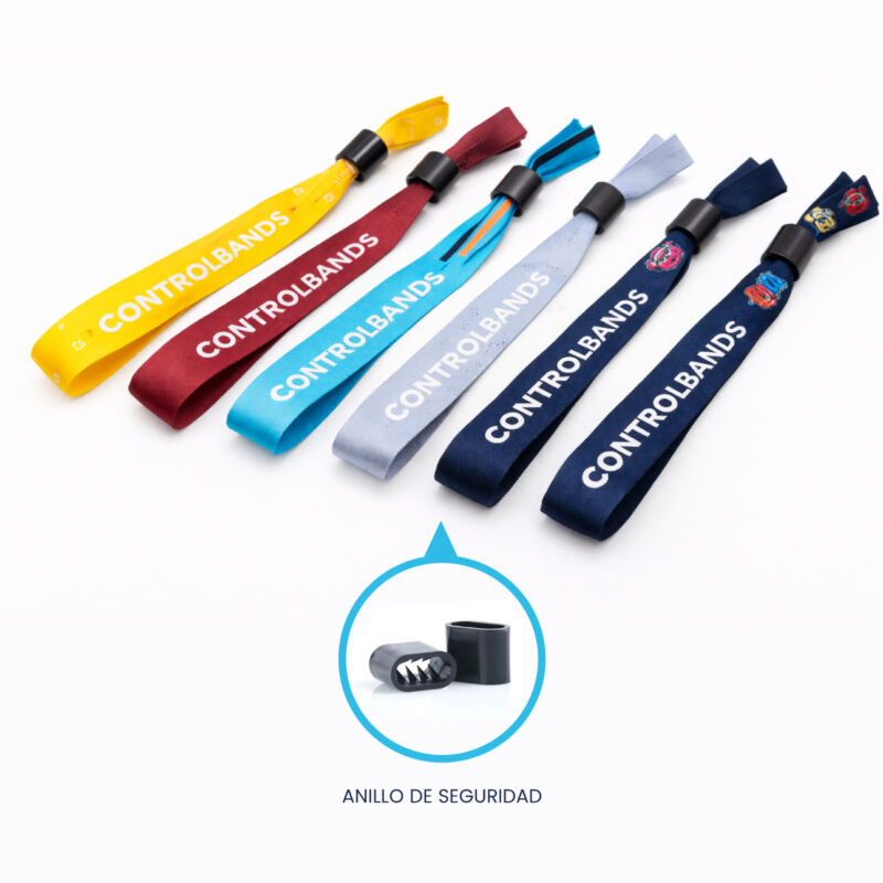 Pulsera tela de SEGURIDAD