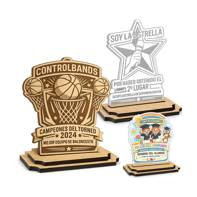 Trofeos - reconocimientos personalizados